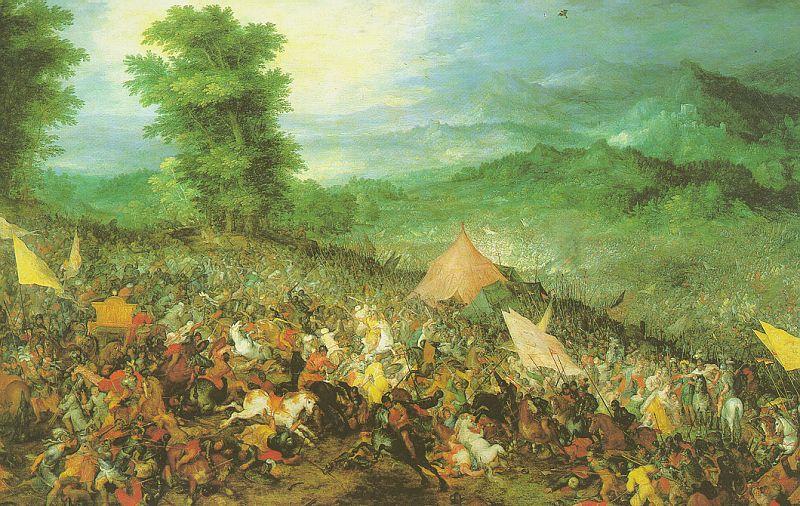 Jan Brueghel The Battle of Issus